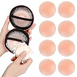 4 Pairs Nipple Covers Pasties for Women Reusable Adhesive Breast Lift Nipple Covers