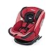 Foppapedretti Iturn duoFIX Seggiolino Auto Gruppo 0+/1/2/3 80-36 Kg) per Bambini dalla nascita fino a 12 Anni circa, Cherry