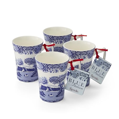 Set de 4 mugs Spode Blue Italian 10 onzas miniatura 1