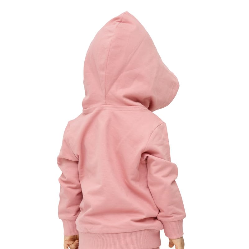Real Basics Kids Cotton Fleece Full Sleeve Set of 2 Hoodie Sweatshirts for Boys & Girls (WHTUNIGOLD_WAFFLECAP-612M) - Image 7 thumbnail