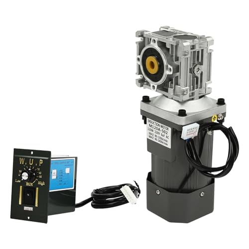 Moteur à engrenages 220V 120W à vis sans fin et régulateur