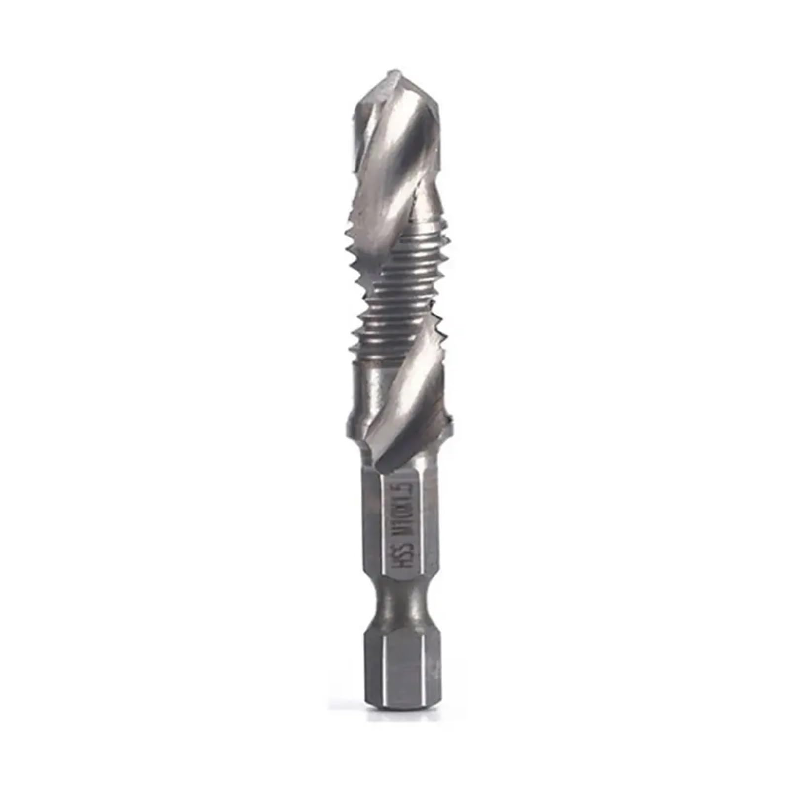 Foret à tarauder M10x1.5 HSS ultra résistant pour perçage de précision - 8
