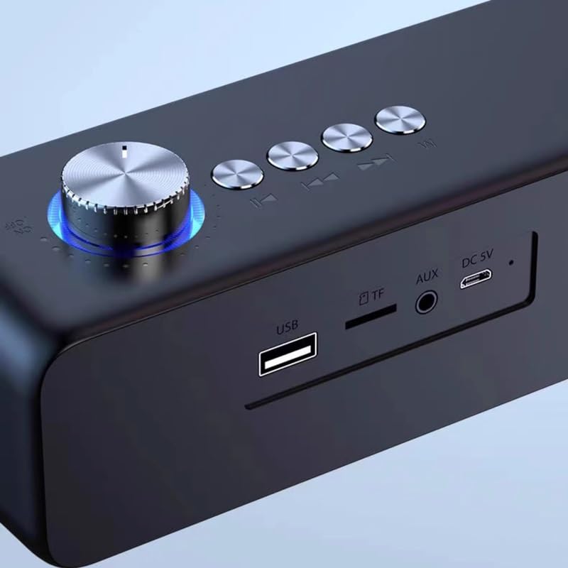 Altavoz largo de computadora con tarjeta de audio para evitar ruidos 6