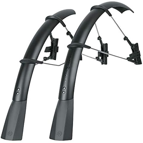 SKS Raceblade Pro XL Stealth Series Mudguard Set: Matt Black, XL Cover