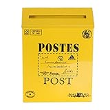 Design facile d'accès : soigneusement conçue avec une ouverture pratique pour récupérer facilement le courrier, cette boîte aux lettres combine fonctionnalité et style.