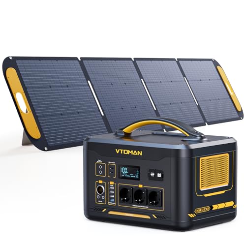 vtoman jump 1500x centrale elettrica portatile con 200w pannello solare