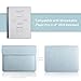 WALNEW Sleeve Case for Remarkable Paper Pro, Slim Protective Pouch Bag Case Cover with Pen Holder for Remarkable Paper Pro Color Tablet 11.8’’ 2024 Released,Lightblue