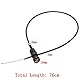 C-FUNN Push Pull Choke Kabel Kompatibel mit Yamaha PW50 PW80 Y-Zinger