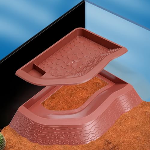 Accesorio de hábitat para reptiles que evita derrames de agua y comida 4