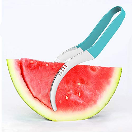 Watermelon Slicer Cutter Corer & Server - Multipurpose All In One Stainless Steel
