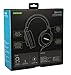 Shure SRH440A Professional Over-Ear Wired Studio Headphones – Monitoring & Recording Headphones with Enhanced Frequency Response, Adjustable & Collapsible Design, Works with All Audio Devices, Black