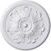 Ekena Millwork CM12LE Legacy Acanthus Ceiling Medallion, 12 3/4"OD x 7/8"P (Fits Canopies up to 3 1/2"), Factory Primed