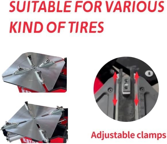 Tire Changer KT850 2.0HP Bead Blaster Motor Tire Changer Machine Garage Equipment Shop Tools
