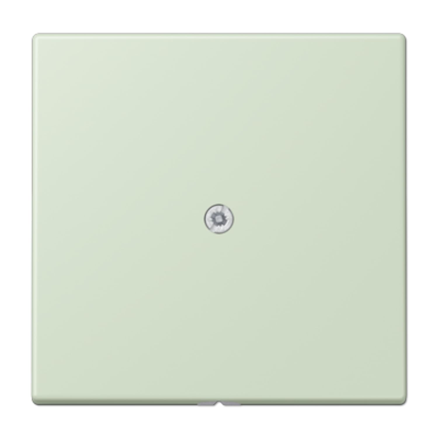 Plaque centrale avec sortie câble JUNG LC990A218 cache-prise gris