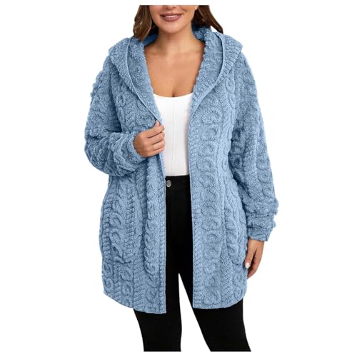 Veste polaire à capuche chaude pour femme : votre cocon doux pour l'hiver