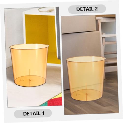 Canecas de basura transparentes para cocina x2 miniatura 3