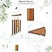 VIREKM Wind Chimes for Outside, Sympathy Wind Chimes Bamboo Windchimes Outdoors with Natural Sounds, Gifts for Mom, Indoor Outdoor Decorations for Patio Porch Garden and Backyard