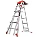 Little Giant Ladders, Select Step, 6-10 Foot, Stepladder, Aluminum, Type 1A, 300 Lbs weight rating (15109-001)
