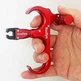 NoxDyn Bow Release for Compound Bow, 3-Finger Archery Release 360° Rotatable Thumb Release for Compound Bow Red