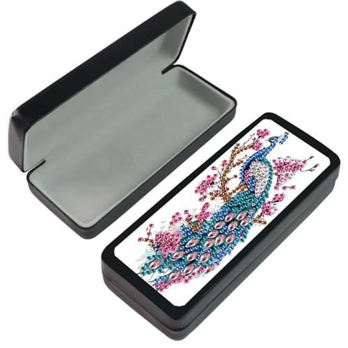 Grand étui à lunettes en cuir synthétique pour vos moments de détente créative