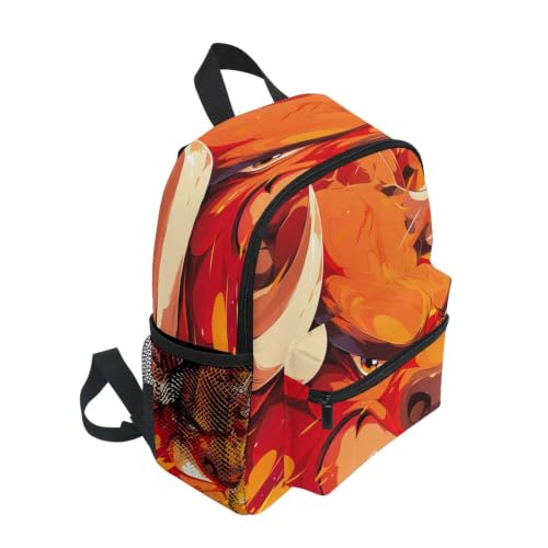 Sac à dos enfant taureau de feu le cadeau parfait pour la rentrée - 2