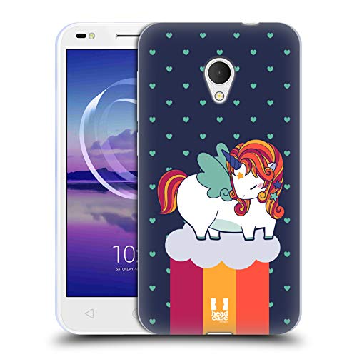 Head Case Designs Winter Phantastische Einhörner 2 Chubby Soft Gel Handyhülle Hülle kompatibel mit Alcatel U5 HD Head Case Designs Winter Phantastische Einhörner 2 Chubby Soft Gel Handyhülle Hülle kompatibel mit Alcatel U5 HD
