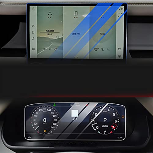 Film protecteur en verre trempé pour navigation Land Rover Defender 2022 couleur A+b