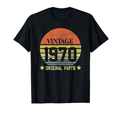 Vintage 1970 Made in 1970 50th birthday 50 years old Gift Camiseta