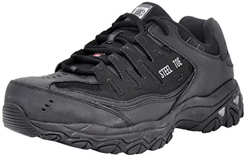 Image of Skechers Men's Cankton Steel Toe Construction Shoe - Electrical Hazard Rated, Memory Foam