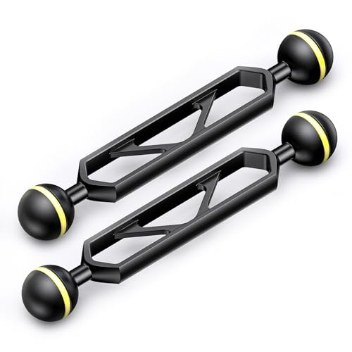 Bras à double boule Sea frogs DA-1 pour stabiliser l'éclairage de plongée