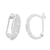 egemmall 1PC Sterling Silver CZ Pearl Enhancer Shortener Clasp