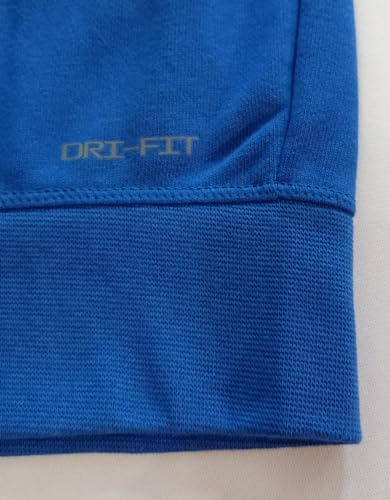 Nike Men's Jordan Dri-FIT Fleece Sleeveless Hoodie (US, Alpha, Large, Regular, Regular, Royal Blue)4