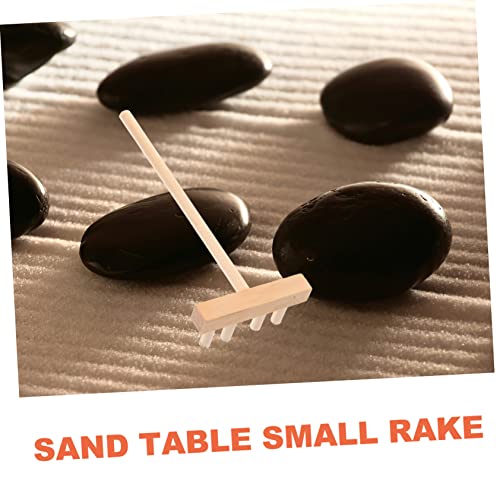 VICASKY 15 Peças Ancinho De Areia Plantas Decoração Brinquedos De Mesa Micro Decoração Ancinho Peque