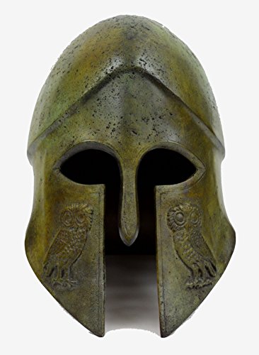 Talos Artifacts Corinthian Bronze Helmet with Owl Design - Ancient Greece