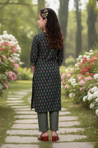 Image of Girls Girls Kurta Set
