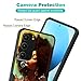 KJFHDJFDH for Galaxy S21 FE Case,Dual Layer Hybrid Heavy Duty Rugged Shockproof Hard PC +Soft Silicone Protective Case for Samsung Galaxy S21 FE,Africa Fashion Girl