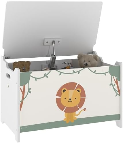 AIYAPLAY Caja de Almacenaje Juguetes, 53L, Baúl Juguetes Infantil...