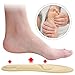 Dr. Foot's Arch Support Insoles, Help Against Plantar Fasciitis, Metatarsal and Heel Pain, Diabetic Anti-Sweat Foam Comfortable Insoles for Shock Absorption (L | 7~12 US Men's, Beige)