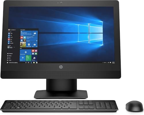 Image of HP ProOne 600 G3 All-in-One Desktop Computer, 21.5 inch FHD(1920x1080) Display Business PC, Core Core i5-7500 3.4GHz Up to 3.8GHz, 16GB DDR4 RAM, 256GB SSD, Keyboard & Mouse, WiFi, Windows 11 (Renewed)