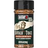 Weber Buffalo Trace Whiskey Flavored BBQ Seasoning, 6.5 oz