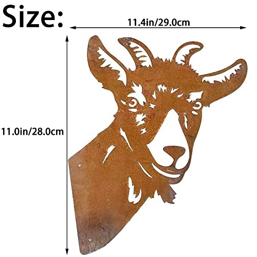 Rost Deko FüR Garten Gartendeko Figur Baumstecker Stahldesign Gartenstecker Edelrost Rost Gartendeko Figur Rostdeko FüR… – Bild 7