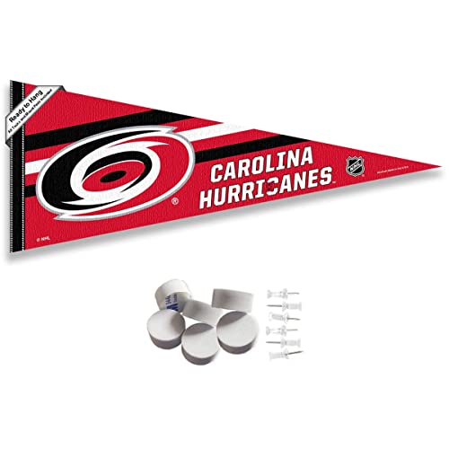 Drapeaux Carolina Hurricanes et fixations murales, le cadeau idéal pour fan de NHL
