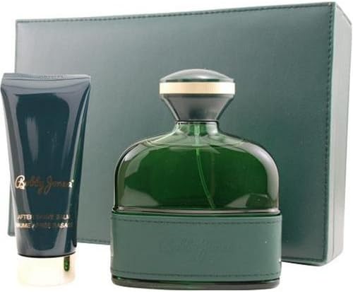 BOBBY JONES Cologne. 2 PC. GIFT SET ( EAU DE TOILETTE SPRAY 4.2 oz & AFTERSHAVE BALM 1.7 oz) By Bobby Jones - Mens