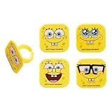 DECOPAC Spongebob Squarepants Mood Faces Cupcake Rings - 24 pcs