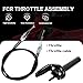 Motorcycle Throttle Tube With Throttle Cable For YZ250F 426F 450F/ WR250F 426F 450F/ CRF150R 150RB 250R 250X 450R 450X/ KX250F 450F/ KLX450F RMZ250 450/ 250SX-F 250XCW 05+/ 450SXF 520 SXF 03+