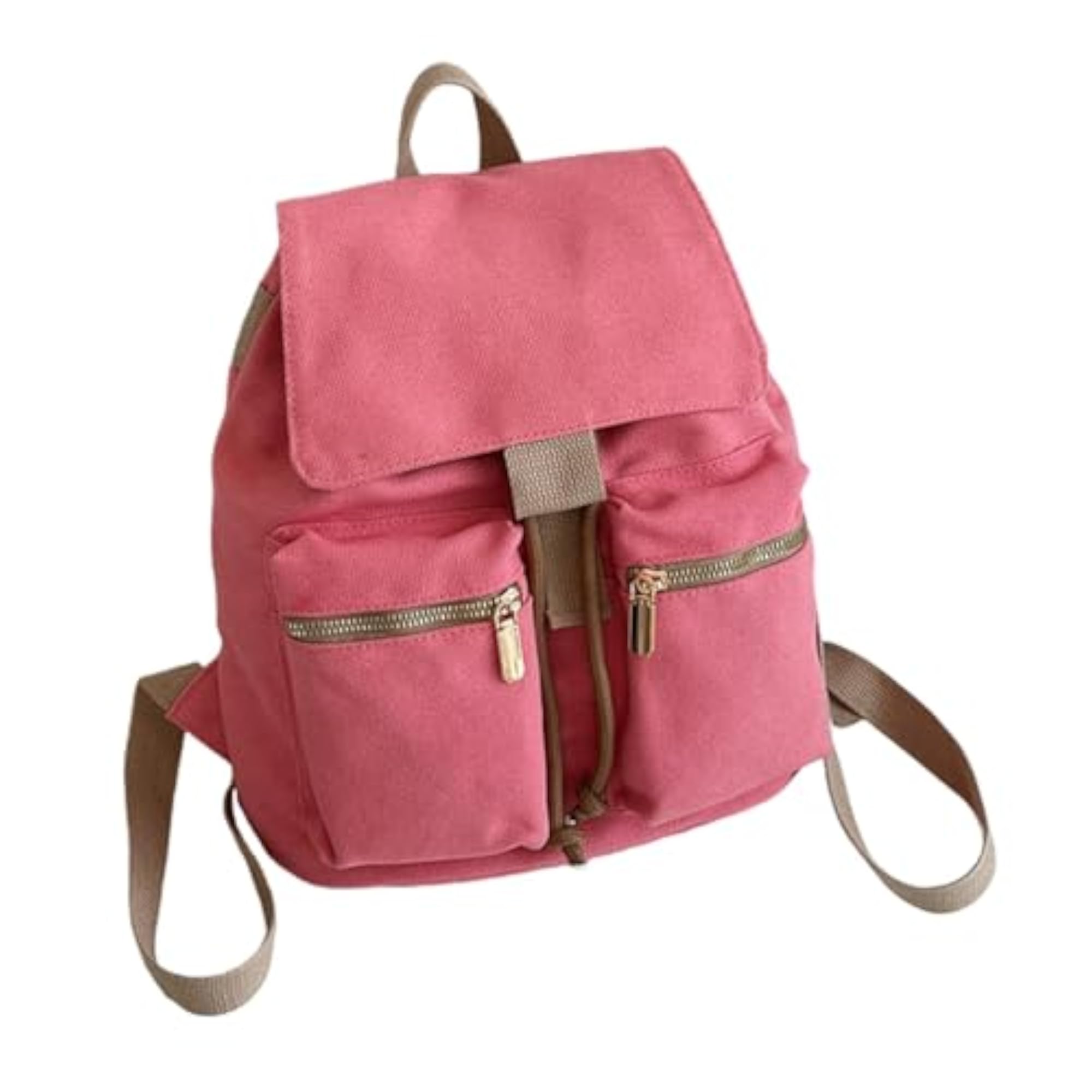 Canvas Backpack, Minimalist Design for Teens
