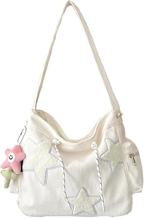 Stylish Corduroy Shoulder Bag for Everyday Essentials
