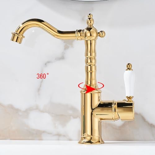 Robinet de lavabo à bec pivotant fluide mitigeur eau chaude froide ISCBAFYX noir