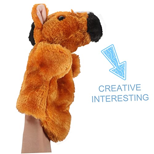 ABOOFAN 2 Pçs Fantoche De Mão Educação Infantil Imaginativo Fingir Jogar Cosplay Fantoche De Mão Ani