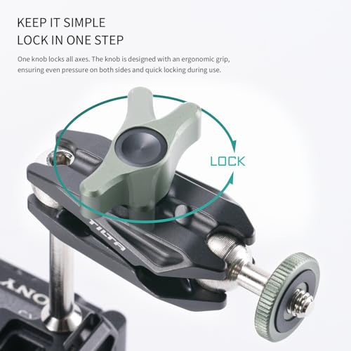 Tilta Micro Articulating Arm Magic Arm with 1/4"-20 Screw, Adjustable Camera Mount for Camera Cages Top Handles - Image 3